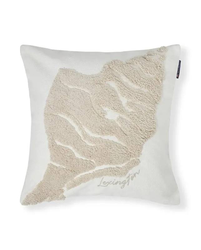 Lexington PUTETREKK Skjell Beige/Hvit 50x50cm