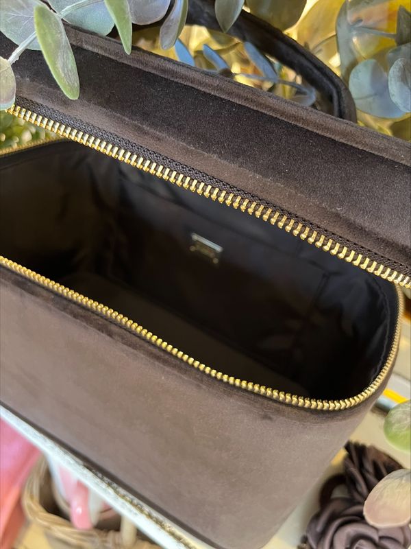 Dark TOALETTBOKS Dark Brown 25x14,5x18