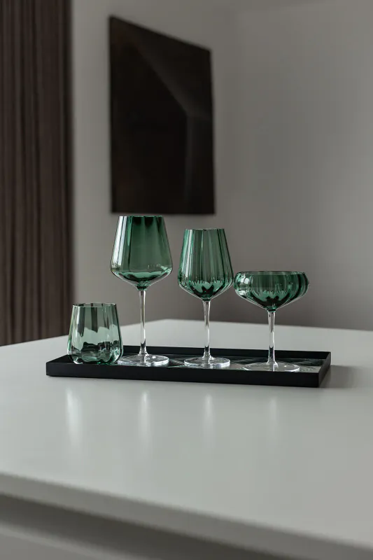 Specktrum MEADOW Stemware Green Drinking Glass
