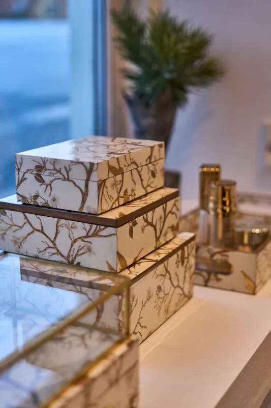 Speedtsberg BOKS L Fugl Krem