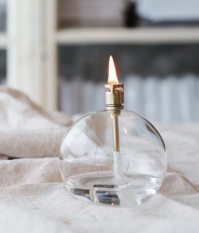 Peri Living OLJELAMPE Round - Brass Large