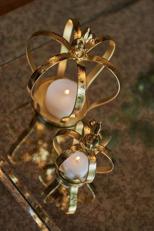 Speedtsberg TELYSHOLDER krone metall 13x18 cm