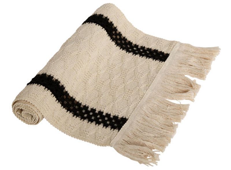 BC Home LØPER Vevd bomull/lin 30x100cm
