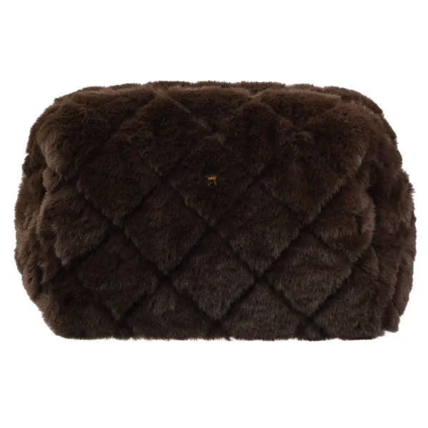 Hovedbilde Dark FAUX FUR QUILTED MAKE-UP ...