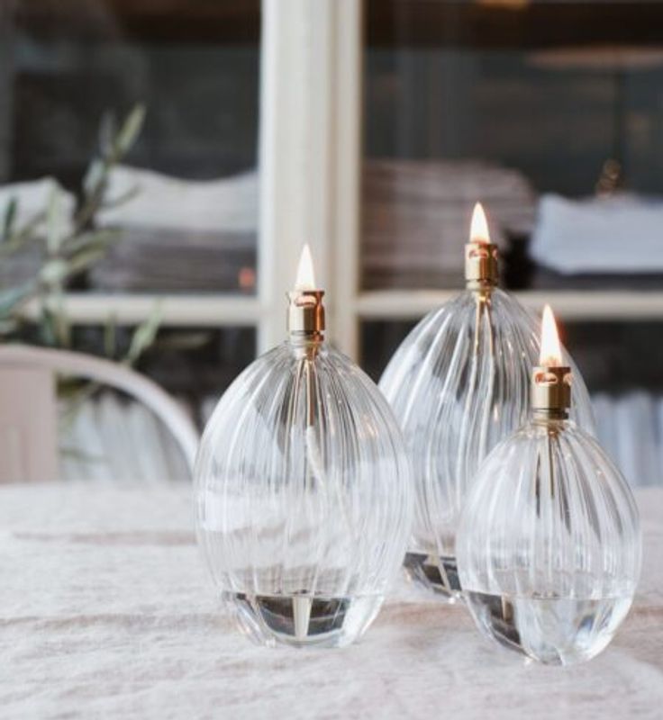 Peri Living OLJELAMPE Ovalis Brass Large