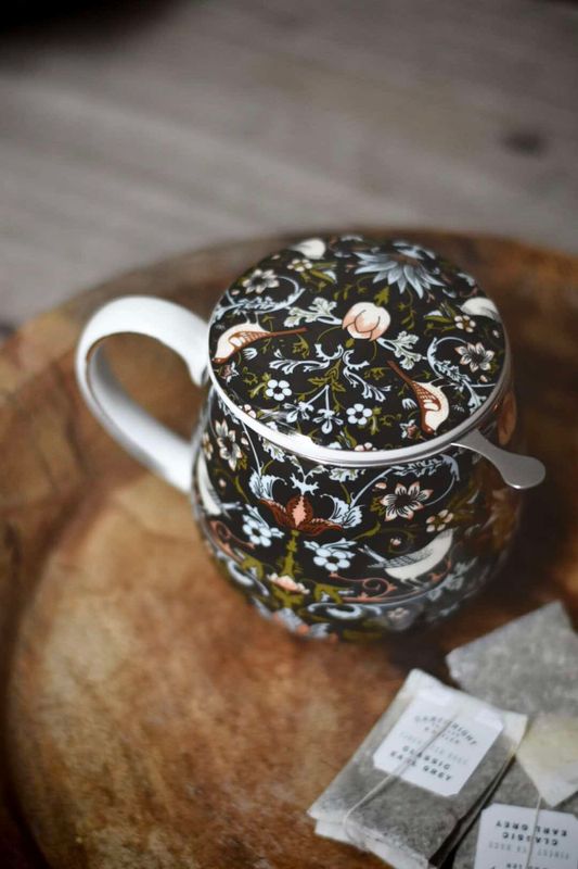 Trend Design KRUS m/lokk og sil fugl/blomst