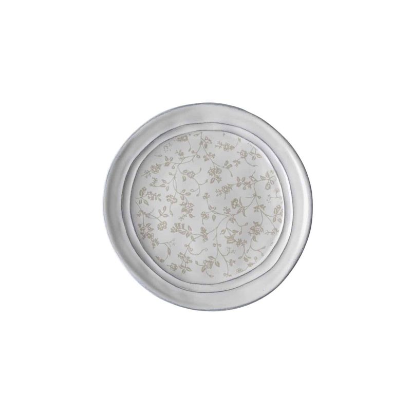 Laura Ashley ASJETT 12 cm Artisan Hvit m/dekor