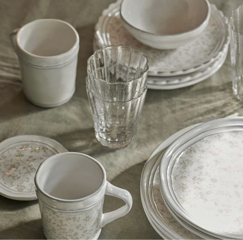 Laura Ashley BOLLE 26 cm Artisan Hvit m/dekor