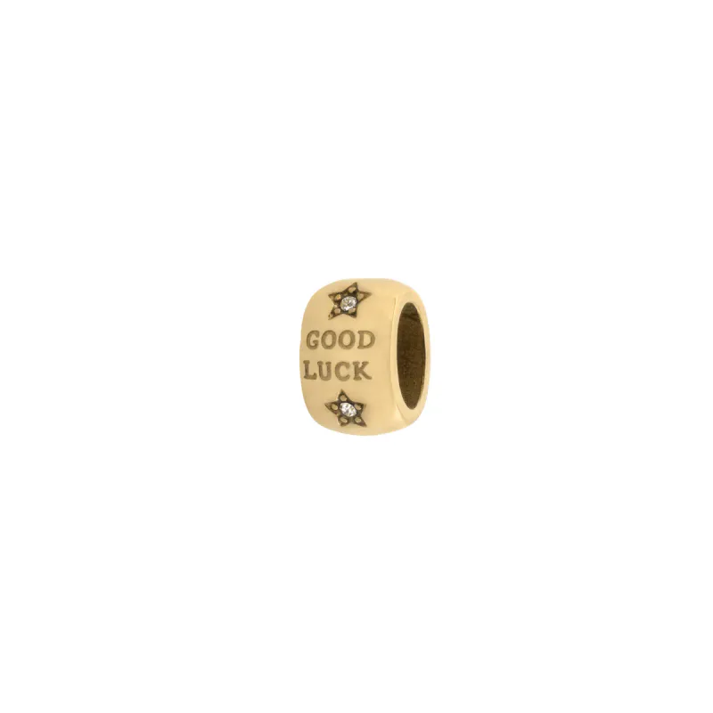 Dark LUCKY SMALL BEAD CHARM
