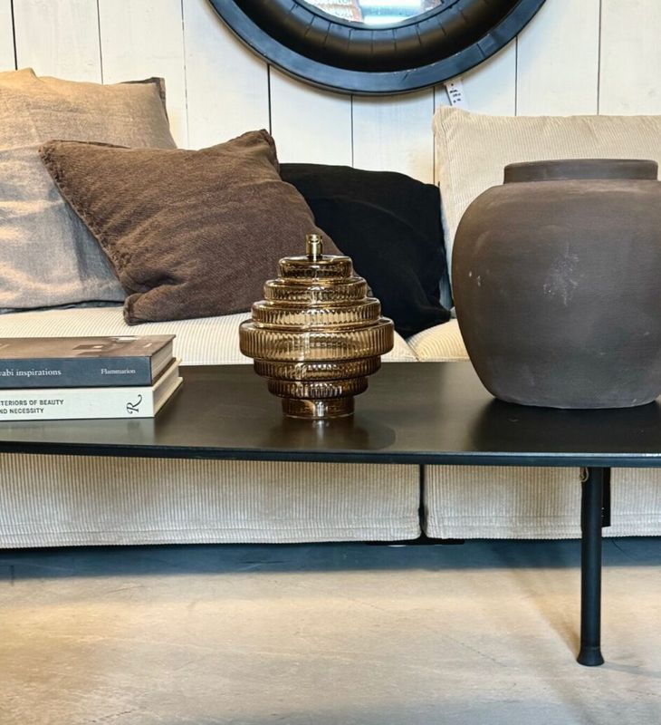 Peri Living OLJELAMPE Twin Champagne-Brass