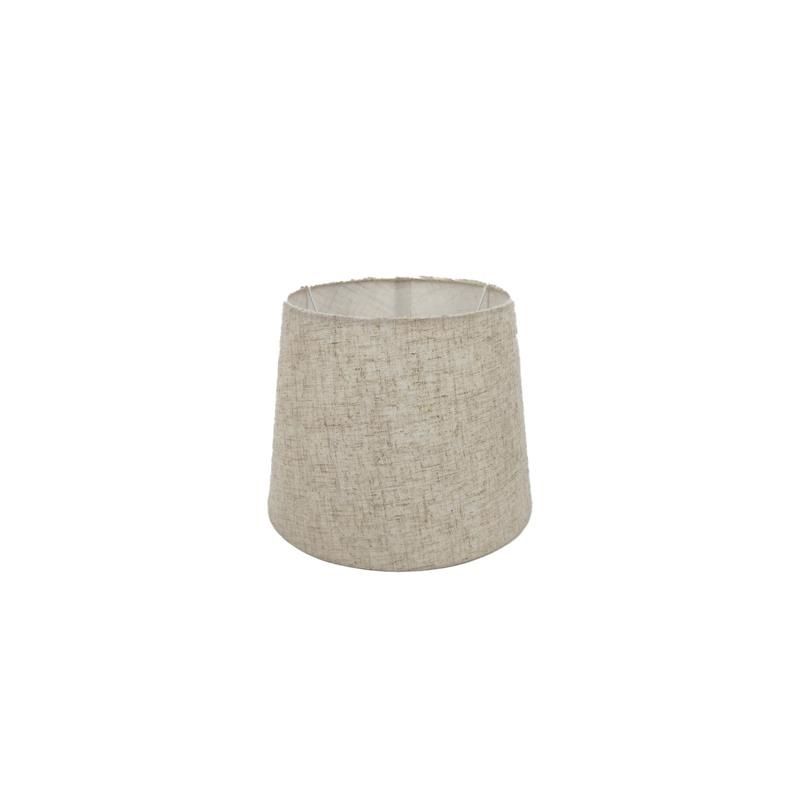 Lampeskjerm Rund/Lin Beige 22x28x22cm