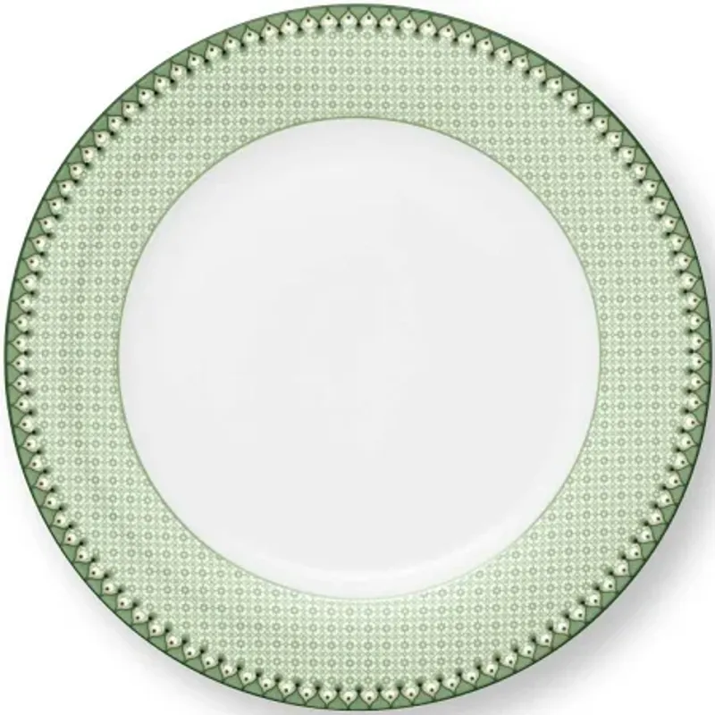 Pip MIDDAGSTALLERKEN Lily&Lotus Tiles Light Green 26,5cm