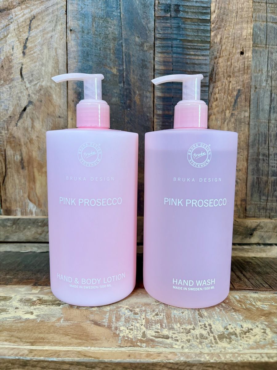 Bruka Design HAND/BODY LOTION Pink Prosecco 500ml